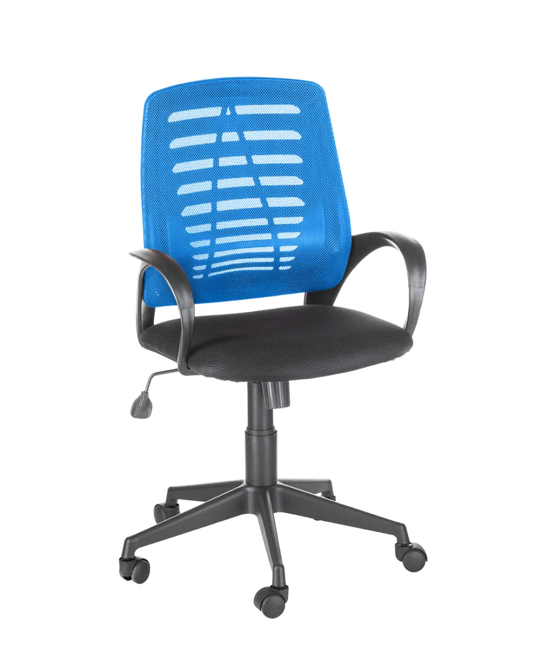 Кресло Ирис TW- синяя/TW-черн в Губкинском - gubkinskij.mebel-tymen.ru | фото