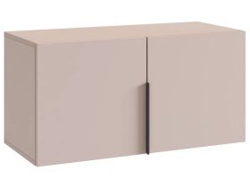 Антресоль двухдверная L800 Баско кашемир в Губкинском - gubkinskij.mebel-tymen.ru | фото