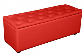 Банкетка Монако-2 (красный) в Губкинском - gubkinskij.mebel-tymen.ru | фото
