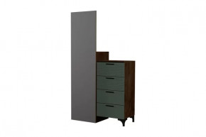 Брента Комод с зеркалом Оливковый в Губкинском - gubkinskij.mebel-tymen.ru | фото