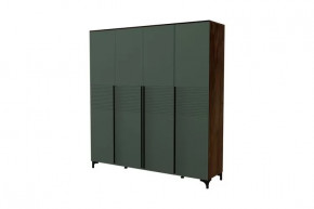 Брента Шкаф ШР-4 Оливковый в Губкинском - gubkinskij.mebel-tymen.ru | фото