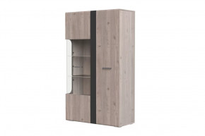 "БРИЗ" шкаф-витрина, 2 дверцы в Губкинском - gubkinskij.mebel-tymen.ru | фото