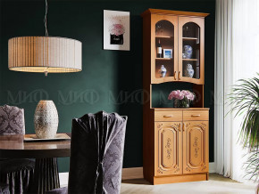 Буфет 2-х створчатый Лиза-2 Ольха матовый в Губкинском - gubkinskij.mebel-tymen.ru | фото