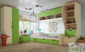 Детская "Киви", набор №1 в Губкинском - gubkinskij.mebel-tymen.ru | фото