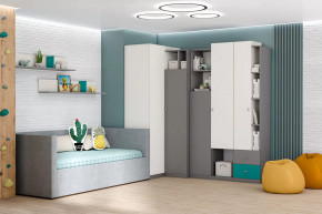 Детская Клео ОК-5, графит, миндаль, океан Диал в Губкинском - gubkinskij.mebel-tymen.ru | фото