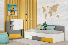 Детская Клео С-4, графит, миндаль, солнечный Диал в Губкинском - gubkinskij.mebel-tymen.ru | фото