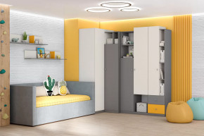 Детская Клео С-5, графит, миндаль, солнечный Диал в Губкинском - gubkinskij.mebel-tymen.ru | фото