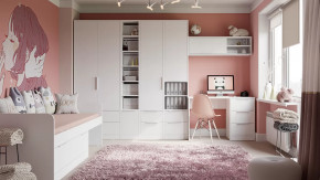 Детская «Марли» Белый в Губкинском - gubkinskij.mebel-tymen.ru | фото