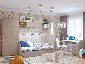 Детская Ненси ясень-капучино в Губкинском - gubkinskij.mebel-tymen.ru | фото