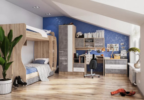 Детская спальня Колибри-Лофт в Губкинском - gubkinskij.mebel-tymen.ru | фото