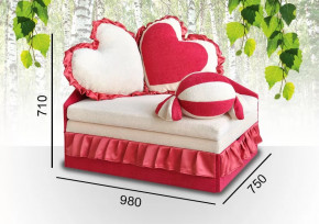 Детский Диван-Кровать Нежность в Губкинском - gubkinskij.mebel-tymen.ru | фото