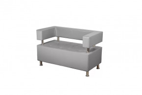 Диван 2-х местный Рейли (серый) в Губкинском - gubkinskij.mebel-tymen.ru | фото