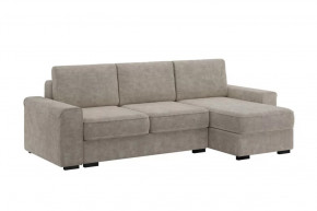 Диван-кровать угловой "Леон" жемчужно-серый в Губкинском - gubkinskij.mebel-tymen.ru | фото