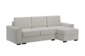 Диван-кровать угловой "Леон" перламутровый в Губкинском - gubkinskij.mebel-tymen.ru | фото