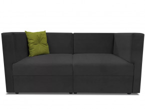 Диван модульный прямой Бергамо две секции Dream Grafit кат. 3 в Губкинском - gubkinskij.mebel-tymen.ru | фото