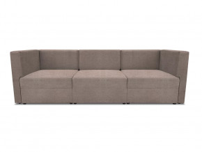 Диван модульный прямой Бергамо три секции Savana Plus Mocca кат. 1 в Губкинском - gubkinskij.mebel-tymen.ru | фото