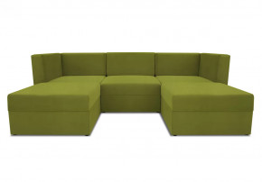 Диван модульный угловой Бергамо пять секций Dream Apple кат. 3 в Губкинском - gubkinskij.mebel-tymen.ru | фото