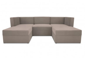 Диван модульный угловой Бергамо пять секций Dream beige кат. 3 в Губкинском - gubkinskij.mebel-tymen.ru | фото