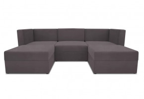 Диван модульный угловой Бергамо пять секций Dream Grey кат. 3 в Губкинском - gubkinskij.mebel-tymen.ru | фото