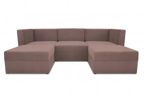 Диван модульный угловой Бергамо пять секций Dream Java кат. 3 в Губкинском - gubkinskij.mebel-tymen.ru | фото