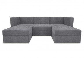 Диван модульный угловой Бергамо пять секций Savana plus Ash кат. 1 в Губкинском - gubkinskij.mebel-tymen.ru | фото