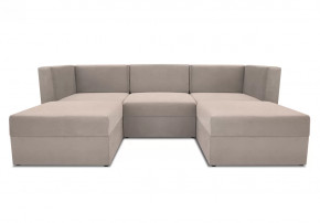Диван модульный угловой Бергамо пять секций Savana plus Ivory кат. 1 в Губкинском - gubkinskij.mebel-tymen.ru | фото