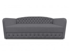 Диван-софа Гарвард-2 с каретной стяжкой Bingo Grafit кат.1 в Губкинском - gubkinskij.mebel-tymen.ru | фото