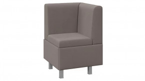 Диван угловой «Каир» Исп.2 Велюр Camaro 05 (мокко) в Губкинском - gubkinskij.mebel-tymen.ru | фото