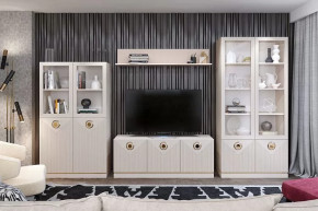 Гостиная №2 "Капри" Сатин в Губкинском - gubkinskij.mebel-tymen.ru | фото