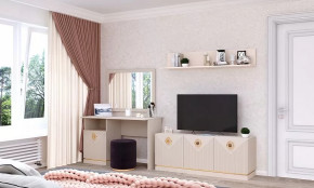 Гостиная №3 "Капри" Сатин в Губкинском - gubkinskij.mebel-tymen.ru | фото