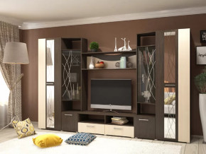 Гостиная Гамма с зеркалами в Губкинском - gubkinskij.mebel-tymen.ru | фото