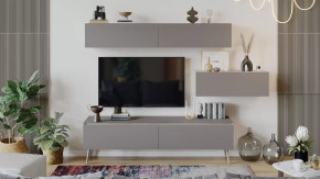 Гостиная «Глосс» №6 Баттл Рок, Бежевый в Губкинском - gubkinskij.mebel-tymen.ru | фото