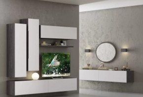 Гостиная Уна Лофт Композиция №8 в Губкинском - gubkinskij.mebel-tymen.ru | фото