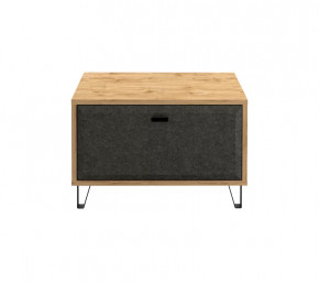 GRACE тумба KOM1K (Дуб наварра/Графит) в Губкинском - gubkinskij.mebel-tymen.ru | фото