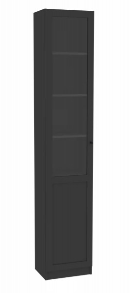 Харрис 31 Шкаф для книг одностворчатый в Губкинском - gubkinskij.mebel-tymen.ru | фото