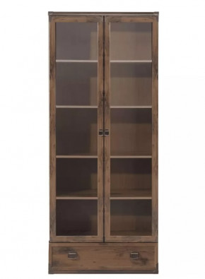 ИНДИАНА шкаф-витрина JWIT 2d1s (Дуб саттер) в Губкинском - gubkinskij.mebel-tymen.ru | фото