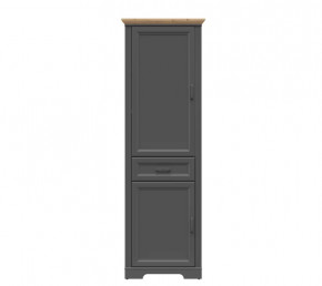 JASMIN шкаф REG2D1S (Графит/ Дуб артизан) в Губкинском - gubkinskij.mebel-tymen.ru | фото