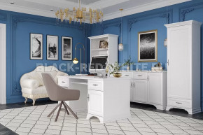 Кабинет Kentaki белый в Губкинском - gubkinskij.mebel-tymen.ru | фото