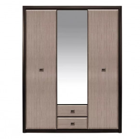 КОЕН шкаф с зеркалом SZF3D2S (Венге/Штрокс) в Губкинском - gubkinskij.mebel-tymen.ru | фото