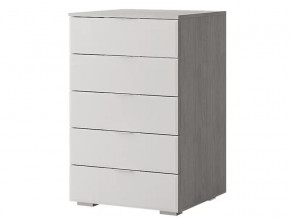 Комод Алекса ясень белый в Губкинском - gubkinskij.mebel-tymen.ru | фото