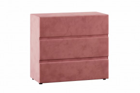 Комод Эстер Велюр Ультра коралл в Губкинском - gubkinskij.mebel-tymen.ru | фото