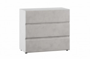 Комод Эстер Велюр Ультра Смог в Губкинском - gubkinskij.mebel-tymen.ru | фото