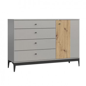 Комод КД-140 Нордик НК-мебель в Губкинском - gubkinskij.mebel-tymen.ru | фото