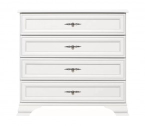 Комод Kentaki S320-KOM4S белый в Губкинском - gubkinskij.mebel-tymen.ru | фото