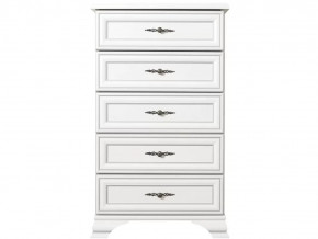 Комод Kentaki S320-KOM5S белый в Губкинском - gubkinskij.mebel-tymen.ru | фото