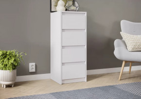 Комод КМ06-400 Айден Белое дерево в Губкинском - gubkinskij.mebel-tymen.ru | фото