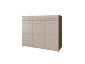 Комод Ненси Венге-Капучино глянец в Губкинском - gubkinskij.mebel-tymen.ru | фото