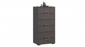 Комод «Стелла» Серый вулкан, Фон серый в Губкинском - gubkinskij.mebel-tymen.ru | фото