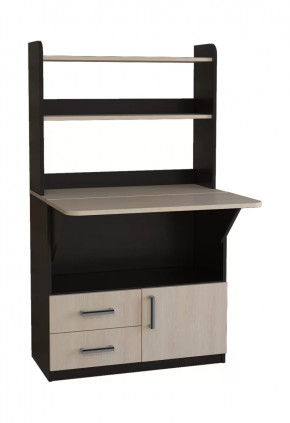 Компьютерный стол СП-1 Венге/Дуб молочный в Губкинском - gubkinskij.mebel-tymen.ru | фото