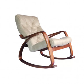 Кресло качалка Гранд замша Legion mocca в Губкинском - gubkinskij.mebel-tymen.ru | фото